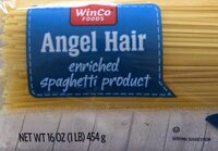 Winco foods angel hair spaghetti