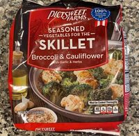 Skillet Broccoli & Cauliflower
