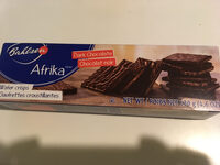Bahlsen, Afrika Dark Fine European Biscuits