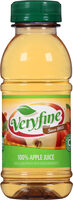 100% apple juice