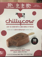 Brownie batter chocolate light ice cream