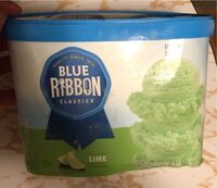 Lime ice cream
