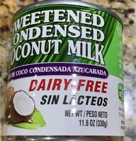 Leche de coco condensada