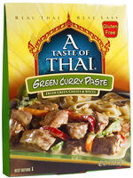 A taste of thai, green curry paste