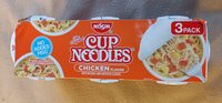 Chicken flavor ramen noodle soup