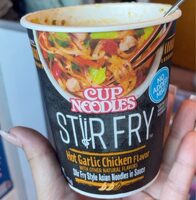 Cup noodles stir fry