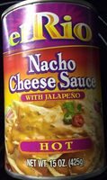 Nacho cheese sauce with jalapeno