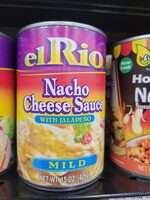 El Rio Mild nacho cheese sauce with jalapeno