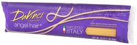 Angel hair 100% durum wheat semolina enriched macaroni product