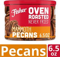 Oven roasted never fried mammoth pecans