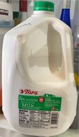 2% Reduced fat milk