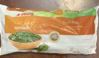Cut leaf spinach
