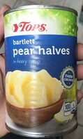 Bartlett pear halves in heavy syrup
