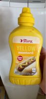 Yellow gluten free mustard
