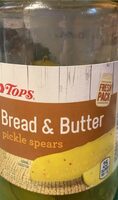Bread & Butter pickle spears