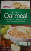 Apples & cinnamon instant oatmeal