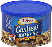 Lightly salted halves & pieces cashews