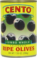 Jumbo black olives