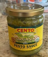 Organic pesto sauce