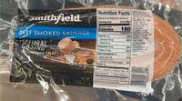 Beef Smoke Sausage