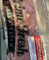 Prime Fresh Deli hard salami