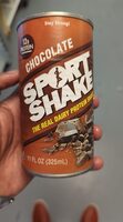 Sport Shake Chocolate Power Shake 11 Oz