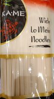 Ka-me, wide lo mein noodles