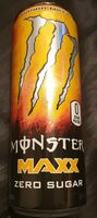 Monster Maxx Mango Matic Zero Sugar