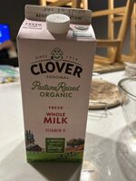 Organic whole milk