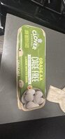 Large white cage free eggs