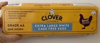 Extra Large White Cage Free Eggs