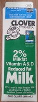 Reduced fat milk