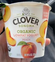 Lowfat Yogurt Peach