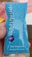 Sprinkles, blue nonpareils