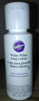 White-White Icing Colour
