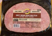 Ham Steak Sweet Brown Sugar