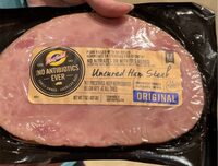 Hatfields uncured ham steak