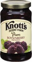 Pure boysenberry preserves