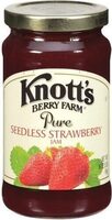 Seedless strawberry jam