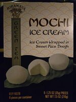 Mikawaya, mochi, ice cream, green tea