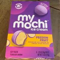 My mochi ice cream passion fruit