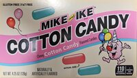Cotton candy flavored candies