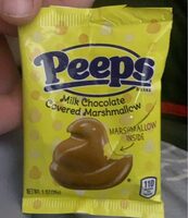 Peeps milk chocolate covered marshmallow