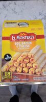Egg Bacnn Cheese Taquitos