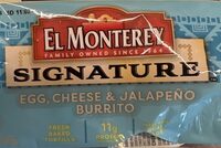 Egg, Cheese & Jalapeno Burrito