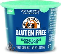 Gluten Free Super Fudge Brownie Single Serve Mix