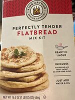 Perfectly Tender Flatbread Mix Kit