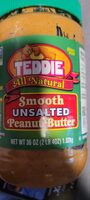 Smooth unsalted peanut butter