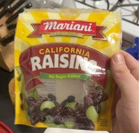 Californa raisins