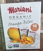 Organic Sweetened Dried Mango Bites